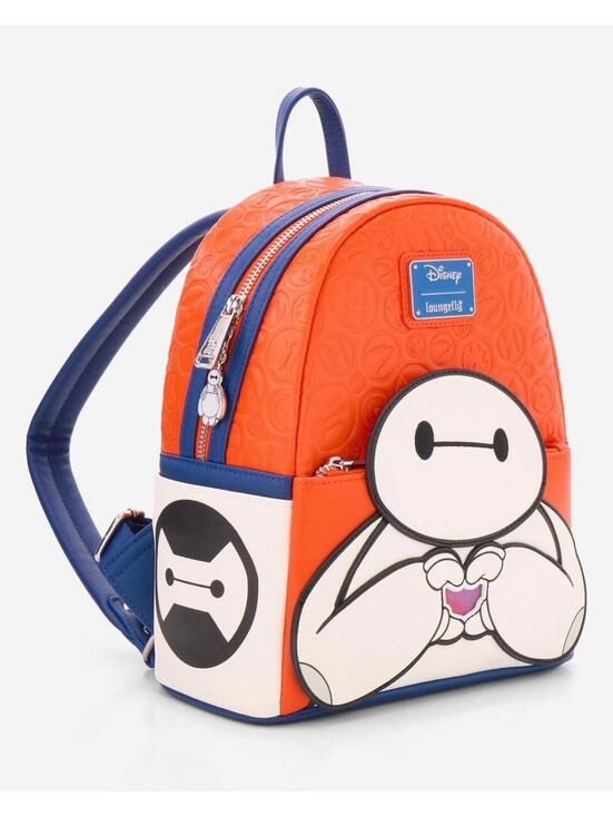 Loungefly Disney Baymax Lenticular Heart Hands Mini Backpack NWT